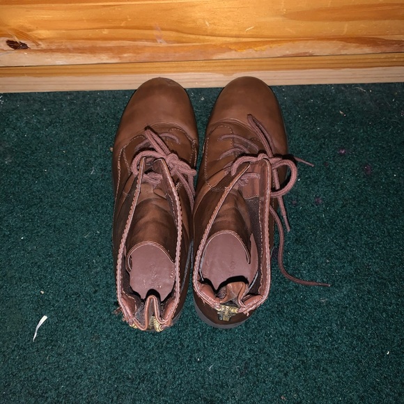 Brown Combat boots - Picture 2 of 3